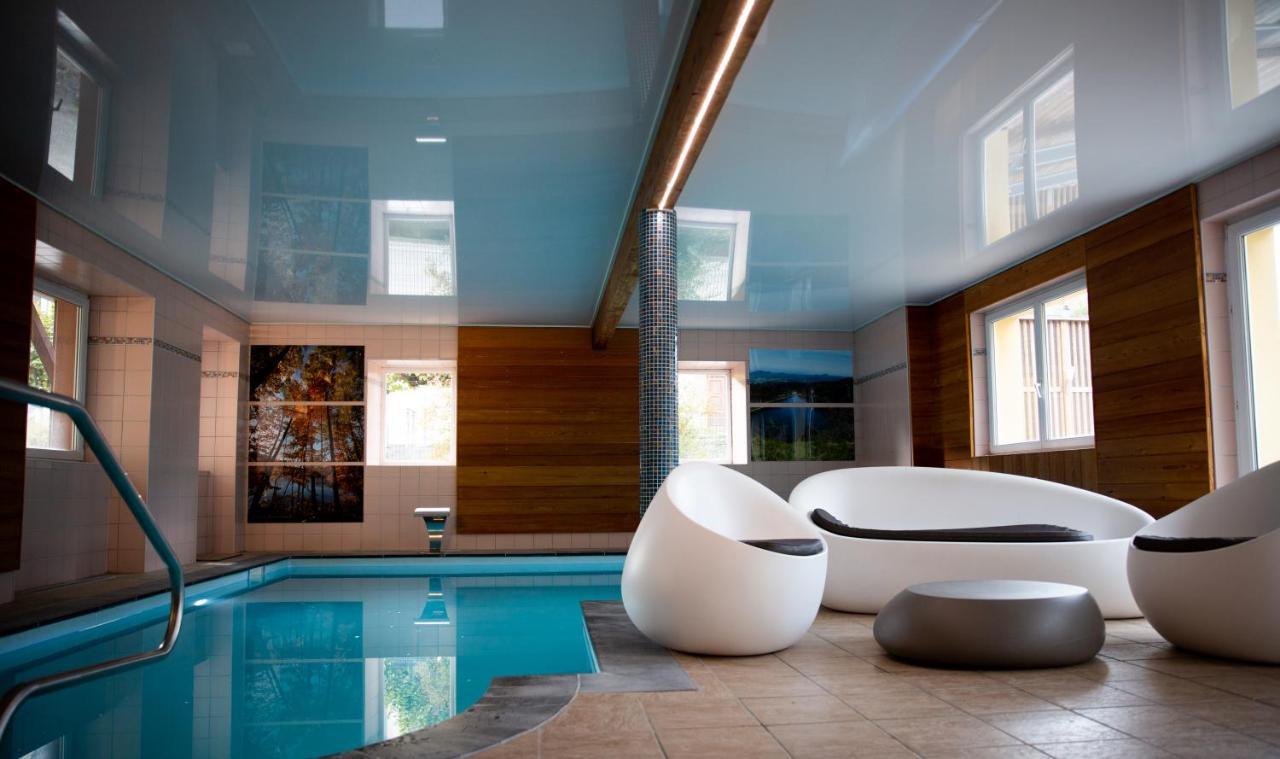 Logis Hotel Restaurant De La Poste Et Spa De Montagne ル・ボノム エクステリア 写真